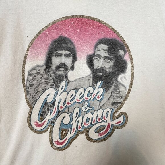Cheech and Chong Classic Comedy Duo Style Movie T-shirt size Large - Picture 3 of 4